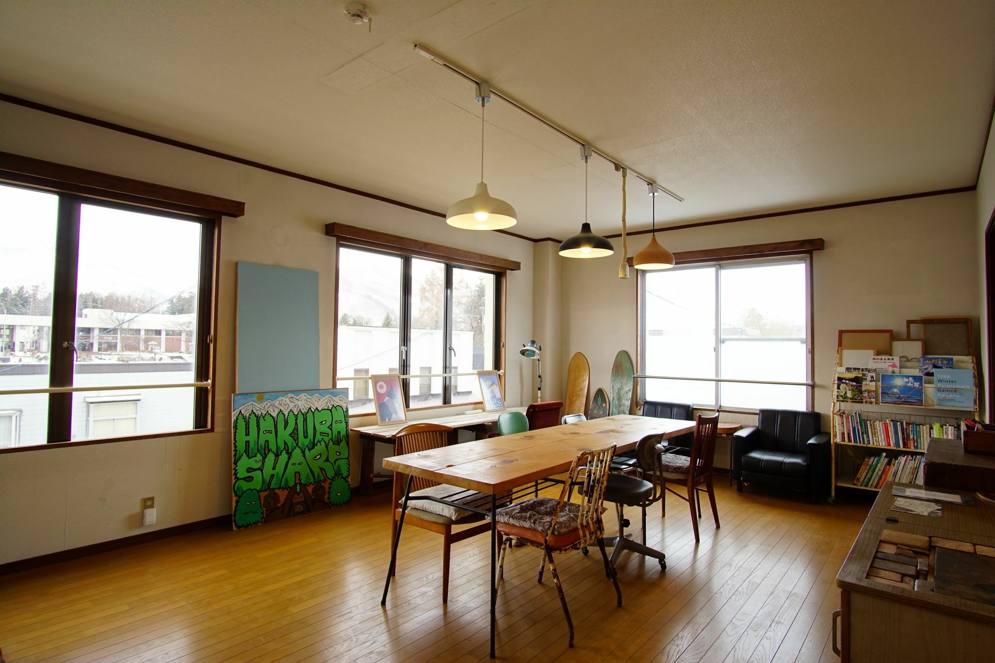 Hakuba Station Guesthouse En Eksteriør bilde