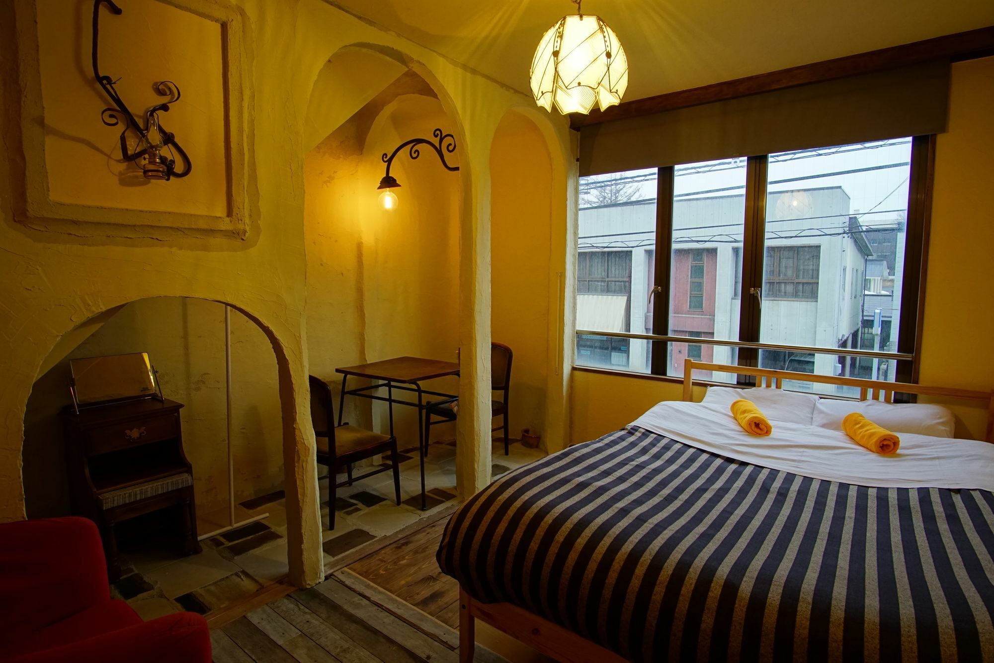 Hakuba Station Guesthouse En Eksteriør bilde